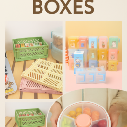 STORAGE BOXES