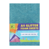 Little Birdie A4 Glitter Foam Sheets - Assorted Colors